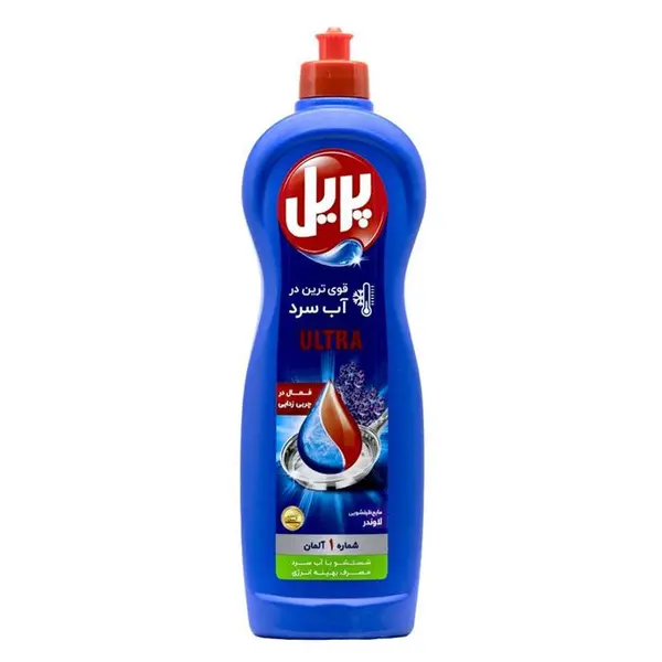 مایع ظرفشویی اولترا پریل با رایحه لاوندر 1 لیتری - 6