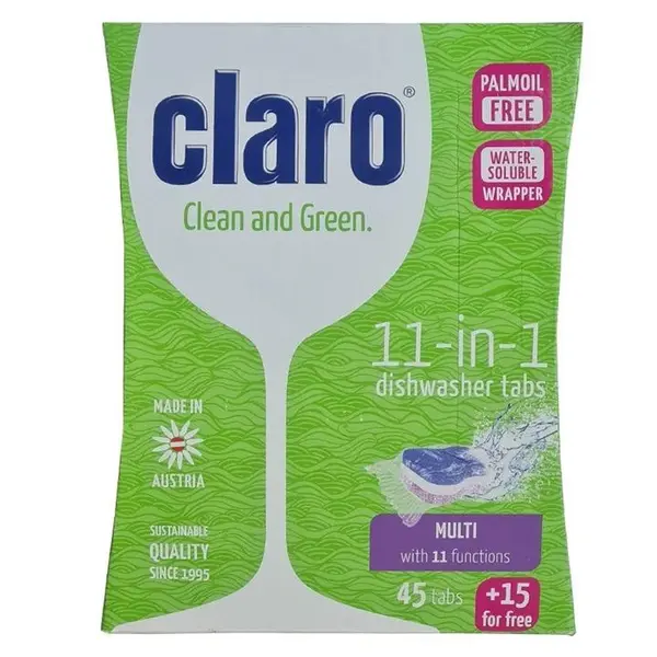 قرص ظرفشویی کلارو مدل 11in1 بسته 60 عددی - 5