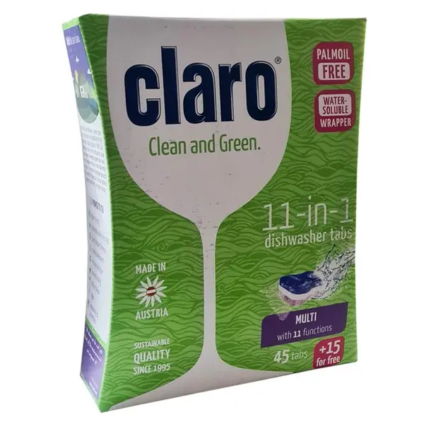 قرص ظرفشویی کلارو مدل 11in1 بسته 60 عددی - 2