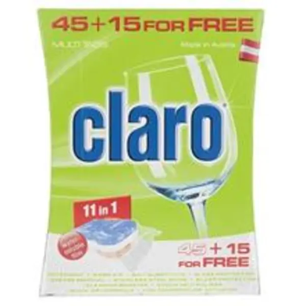 قرص ظرفشویی کلارو مدل 11in1 بسته 60 عددی - 3