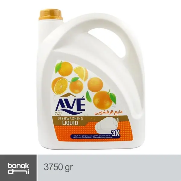 مایع ظرفشویی با رایحه پرتقال اوه - 3750 گرمی