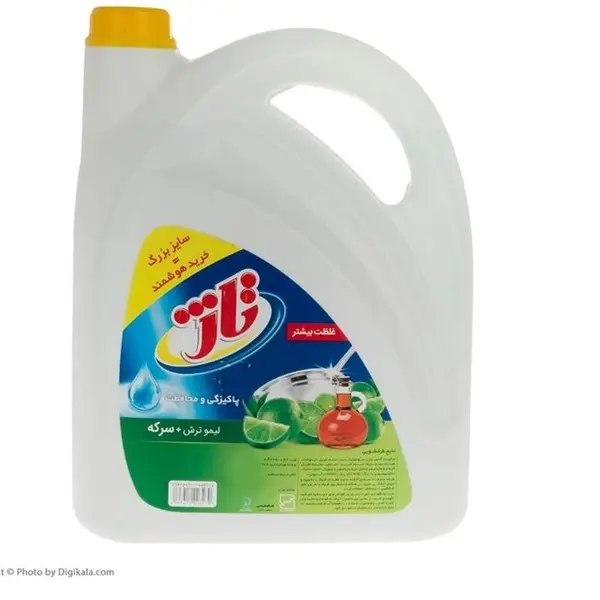 مایع ظرفشویی لیمو سرکه 3750 گرمی تاژ - 3