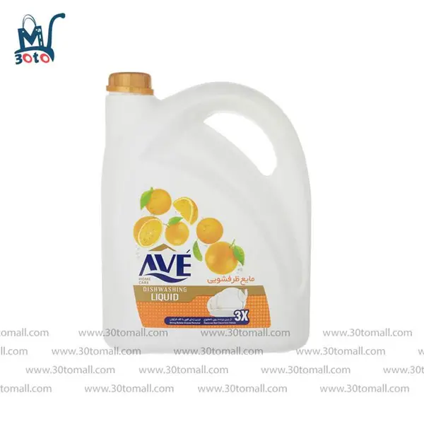 مایع ظرفشویی با رایحه پرتقال اوه - 3750 گرمی - 4