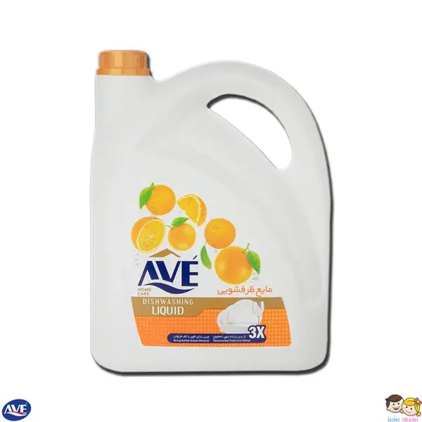 مایع ظرفشویی با رایحه پرتقال اوه - 3750 گرمی - 6