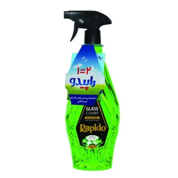 شیشه پاک کن راپیدو سبز 500میلی‌لیتر - 6
