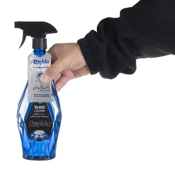 شیشه پاک کن راپیدو مدل کنسانتره آسمان حجم 500 میلی لیتر مجموعه 2 عددی - 2