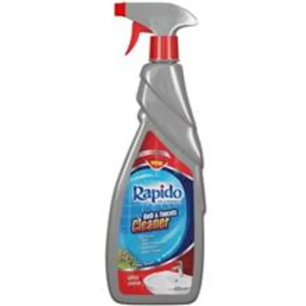 اسپری تمیز کننده سطوح حمام و دستشویی راپیدو حجم 650 میلی‌ لیتر - 2