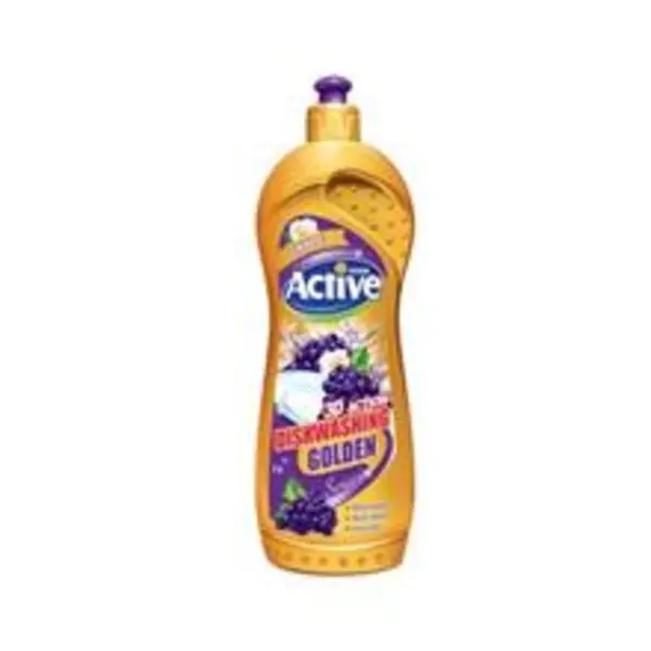 مایع ظرفشویی اکتیو سری طلایی با رایحه پرتقال 750 گرم - 3