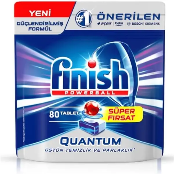 قرص ماشین ظرفشویی فینیش کوانتوم انگلستان 80 عددی Finish Quantum - 5