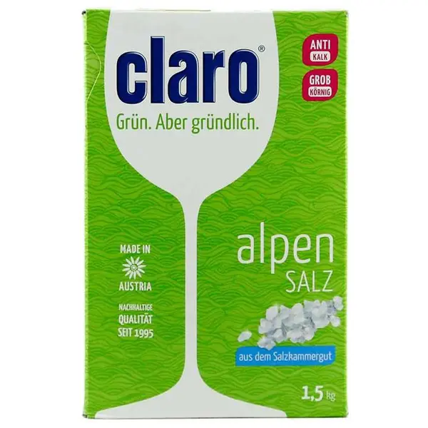 نمک ظرفشویی کلارو مدل Alpen Salz مفدار 1.5 کیلوگرم - 6