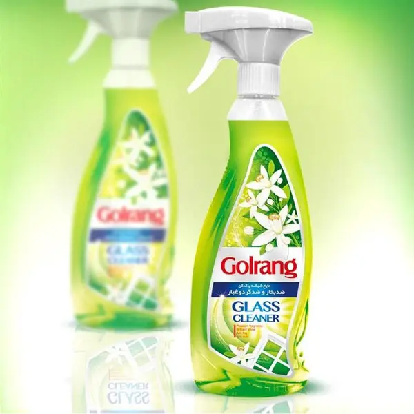 شیشه پاک کن گلرنگ مدل Bl حجم 500 میلی لیتر بسته 2 عددی - 2