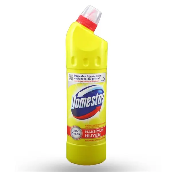 مایع سفید کننده غلیظ سطوح دامستوس Domestos رایحه لیمویی حجم 693 میل - 4