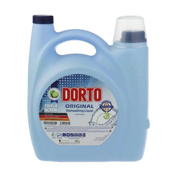 مایع ظرفشویی دورتو dorto با رایحه لیمو 3750 گرم - 2