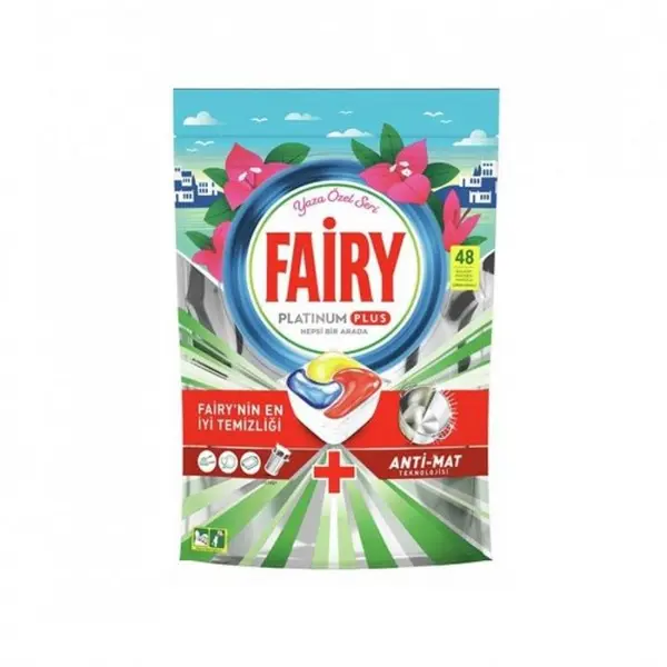 قرص ظرفشویی فیری Fairy پلاتینوم پلاس بسته 48 عددی - 4