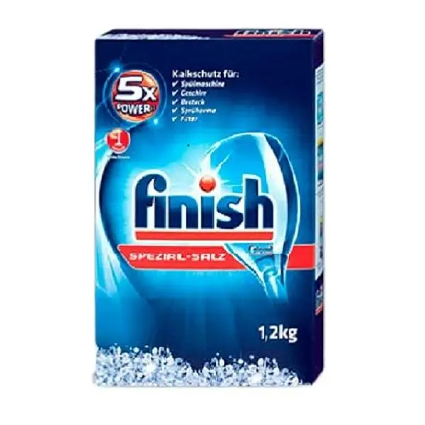 نمک ماشین ظرفشویی فینیش Finish حجم 1200 گرمی - 5