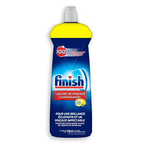 مایع براق کننده جلا دهنده ظرفشویی فینیش FINISH اسانس لیمو  800 میل - 4
