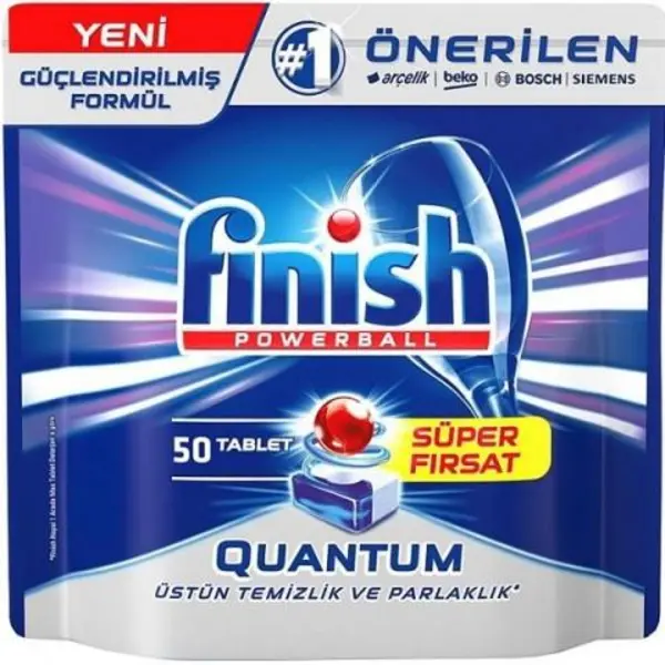 قرص ماشین ظرفشویی فینیش Finish مدل Quantum بسته 50 عددی - 2