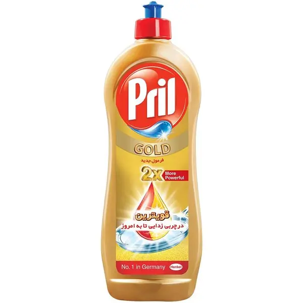 مایع ظرفشویی طلایی پریل مدل Gold 2X مقدار 750 گرم - 5