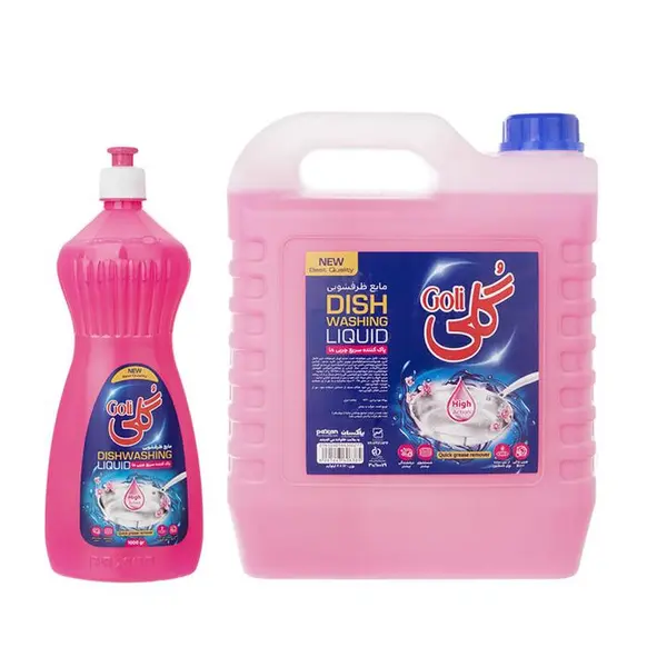 مایع ظرفشویی گلی Goli حجم 1 لیتری - 6