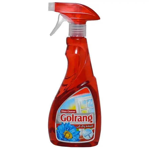 شیشه پاک کن قرمز گلرنگ Golrang حجم 500 میلی‌ لیتری - 4