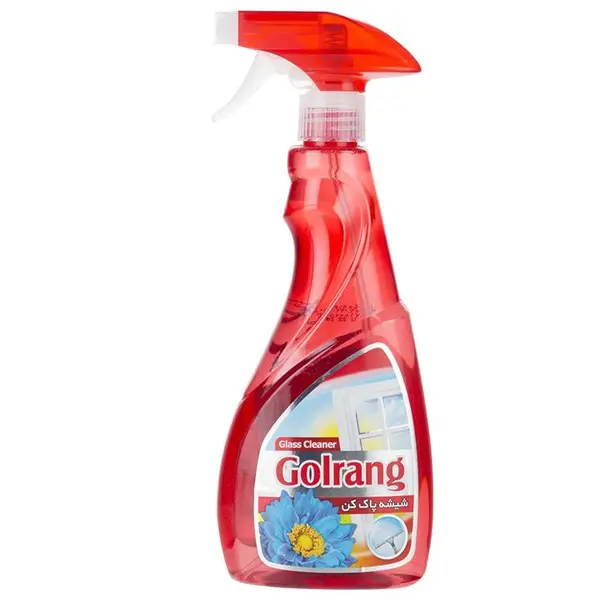 شیشه پاک کن قرمز گلرنگ Golrang حجم 500 میلی‌ لیتری - 6