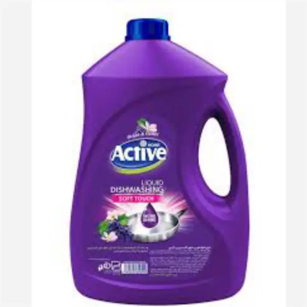 مایع ظرفشویی اکتیو مدل Grape and Flower وزن 3500 گرم - 4