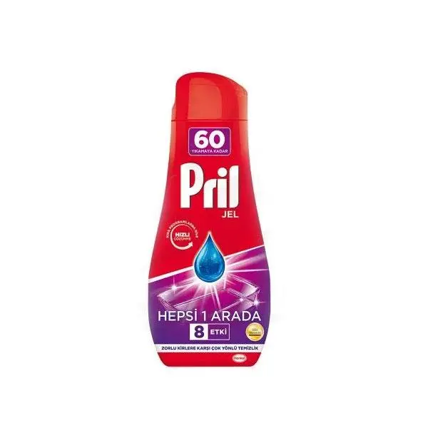 ژل ماشین ظرفشویی پریل مدل Hepsi 1 Arada حجم 1080 میلی لیتر - 6