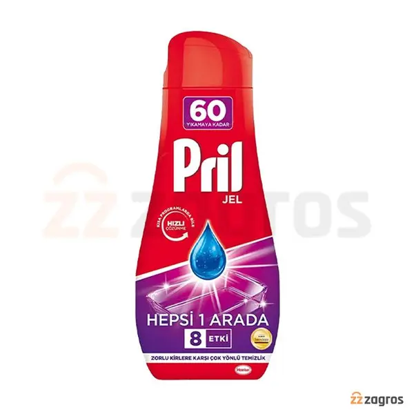 ژل ماشین ظرفشویی پریل مدل Hepsi 1 Arada حجم 1080 میلی لیتر - 5