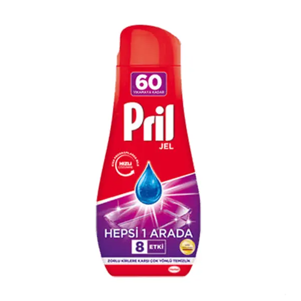 ژل ماشین ظرفشویی پریل مدل Hepsi 1 Arada حجم 1080 میلی لیتر - 4