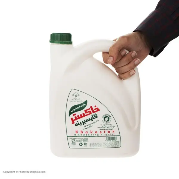 مایع ظرفشویی گلیسیرینه خاکستر khakestar حجم 2750 میلی لیتر - 3