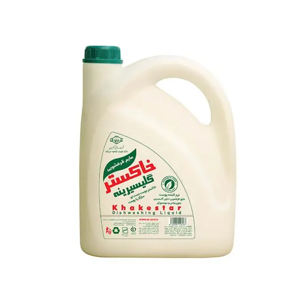 مایع ظرفشویی گلیسیرینه خاکستر khakestar حجم 2750 میلی لیتر - 4