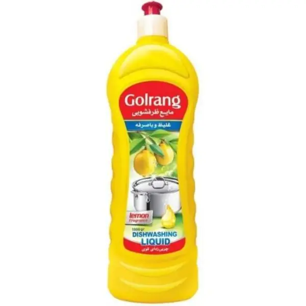 مایع ظرفشویی گلرنگ مدل Lemon مقدار 1000 گرم - 5