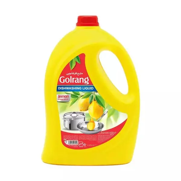 مایع ظرفشویی گلرنگ مدل Lemon مقدار 3500 گرم - 5