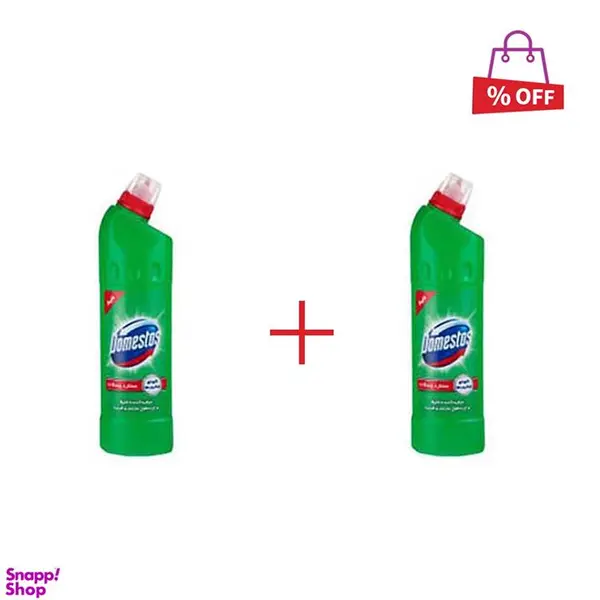 مایع سفیدکننده غلیظ سطوح مدل Mountain Breeze دامستوس (Domestos) 750 میلی‌لیتر مجموعه 2 عددی