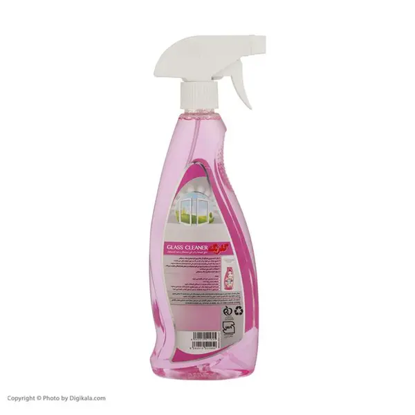 اسپری شیشه پاک کن گلرنگ مدل Pink حجم 500 میلی گرم - 2