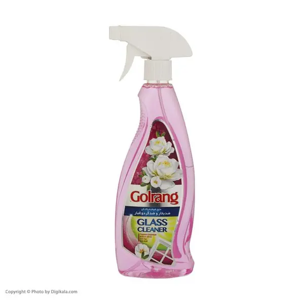 اسپری شیشه پاک کن گلرنگ مدل Pink حجم 500 میلی گرم