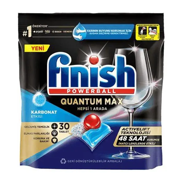 قرص ماشین ظرفشویی فینیش مدل QUANTUM MAX بسته 30 عددی - 2