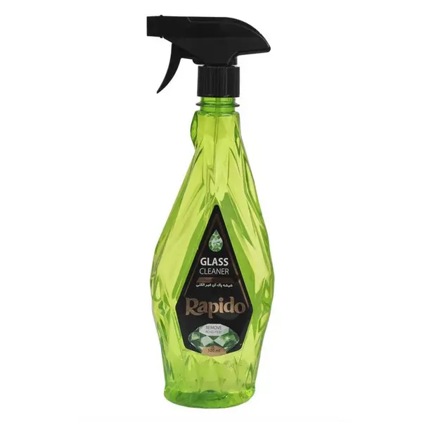شیشه پاک کن راپیدو rapido مدل غیرالکلی بنفش حجم 500 میلی لیتر - 5