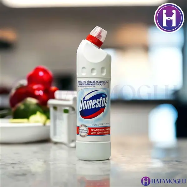 مایع سفیدکننده غلیظ سطوح دامستوس مدل snow white حجم 750 میلی لیتر - 2