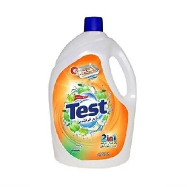 مایع ظرفشویی تست test با رایحه سیب 3750 میلی لیتر - 6