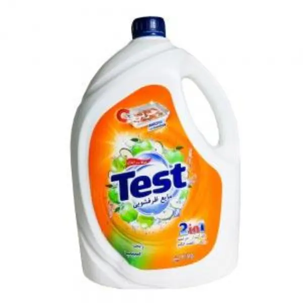 مایع ظرفشویی تست test با رایحه سیب 3750 میلی لیتر - 5