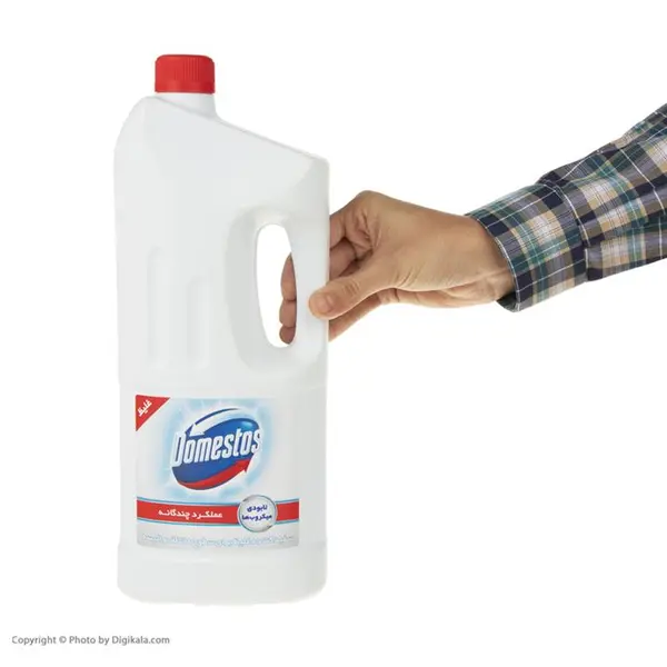 مایع سفید کننده غلیظ دامستوس مدل White حجم 2000 میلی لیتر - 2