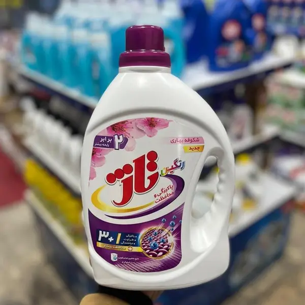 مایع لباسشویی ۲۷۰۰ گرمی رنگین تاژ - 2