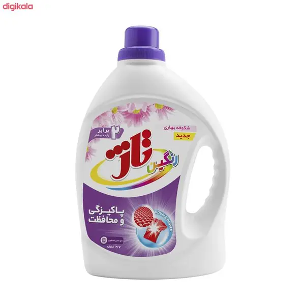 مایع لباسشویی ۲۷۰۰ گرمی رنگین تاژ