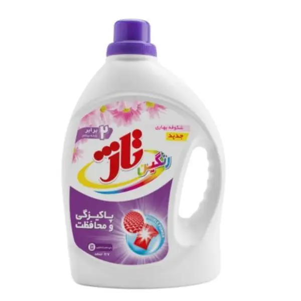 مایع لباسشویی ۲۷۰۰ گرمی رنگین تاژ - 4