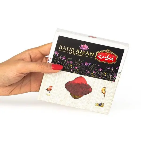 زعفران سرگل بهرامن - 1 گرم بسته 4 عددی - 2