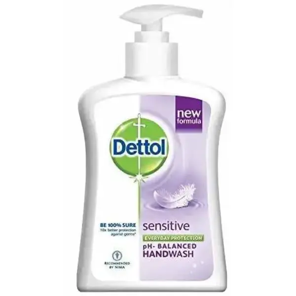 مایع شستشوی دست مخصوص پوست حساس دتول 210 میل Dettol Sensitive PH Balanced Handwash - 4