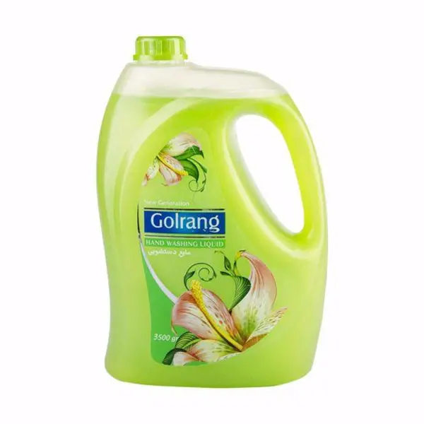 مایع دستشویی ورژن 2 صدفی سبز 3500 میلی لیتری گلرنگ - 5