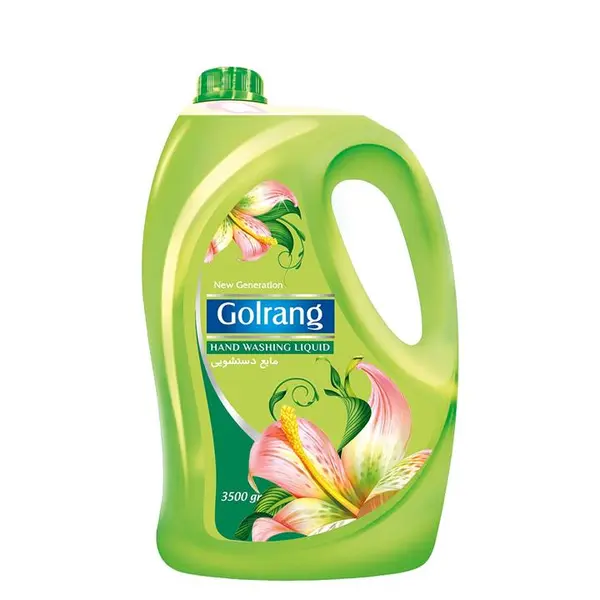 مایع دستشویی ورژن 2 صدفی سبز 3500 میلی لیتری گلرنگ - 4