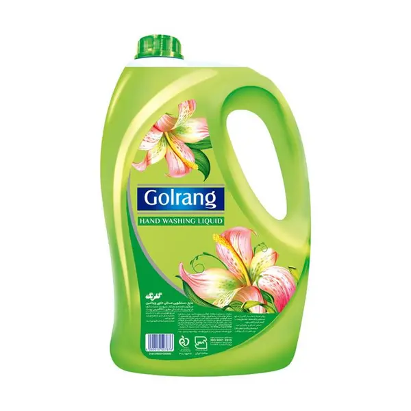 مایع دستشویی ورژن 2 صدفی سبز 3500 میلی لیتری گلرنگ - 2